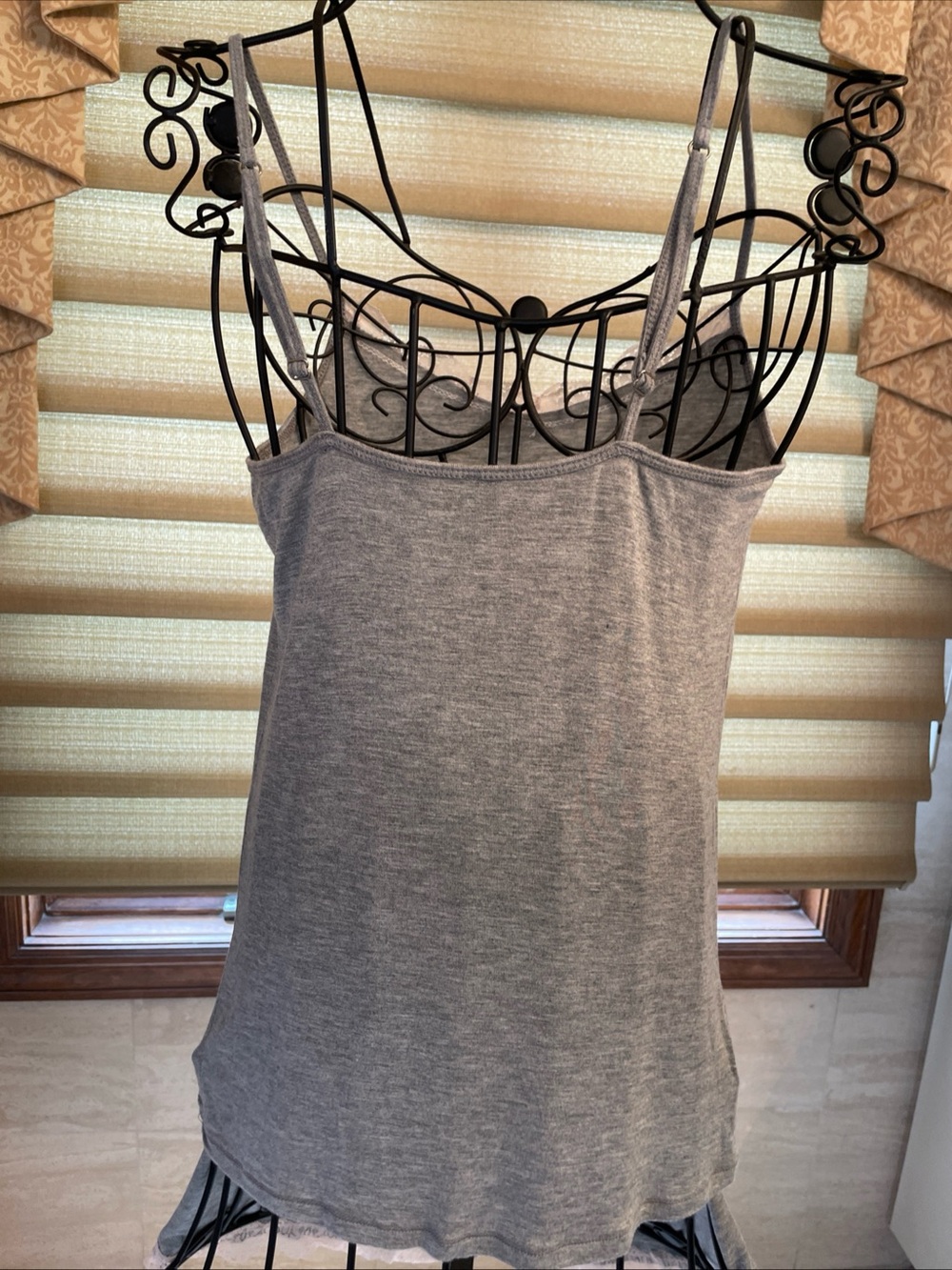 Honeydew Women's Gray & Pink Lace Trim Sleep Tank & Shorts Loungewear Size Med - Picture 5 of 12